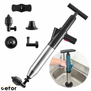 YÜKSEK BASINÇLI TIKANMIŞ TUVALET/LAVABO AÇACAĞI (120 PSI PİSTONLU POMPA)