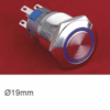 Metal LED'li Buton Anahtarlı IP67