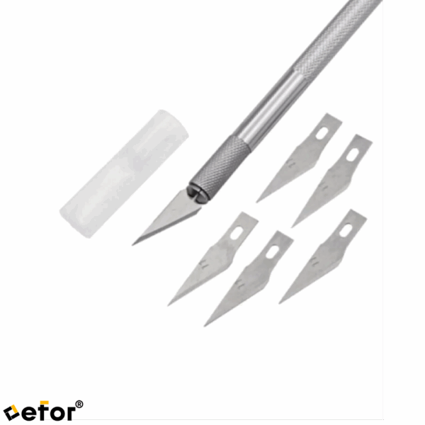 Hobi Bıçağı Maket Bıçağı Neşter Hobi Amaçlı (Yedek Uçlu)