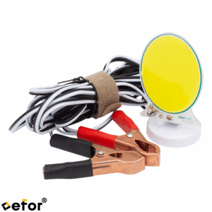 TAŞINABİLİR SEYYAR PANEL LAMBA (COB LEDLİ 13 WATT AKÜ MAŞALI 4 METRE KABLOLU)
