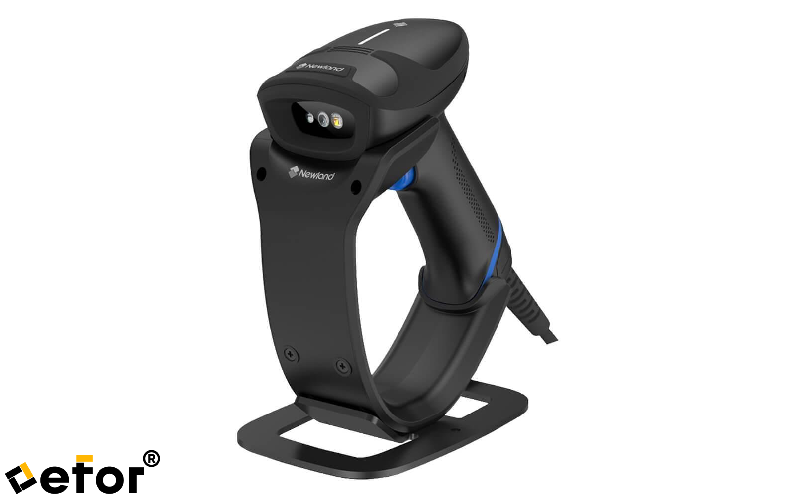 Karekod Okuyucu USB Bağlantılı 2D Kablolu Okuyucu Usb + Stand (Ayaklı)