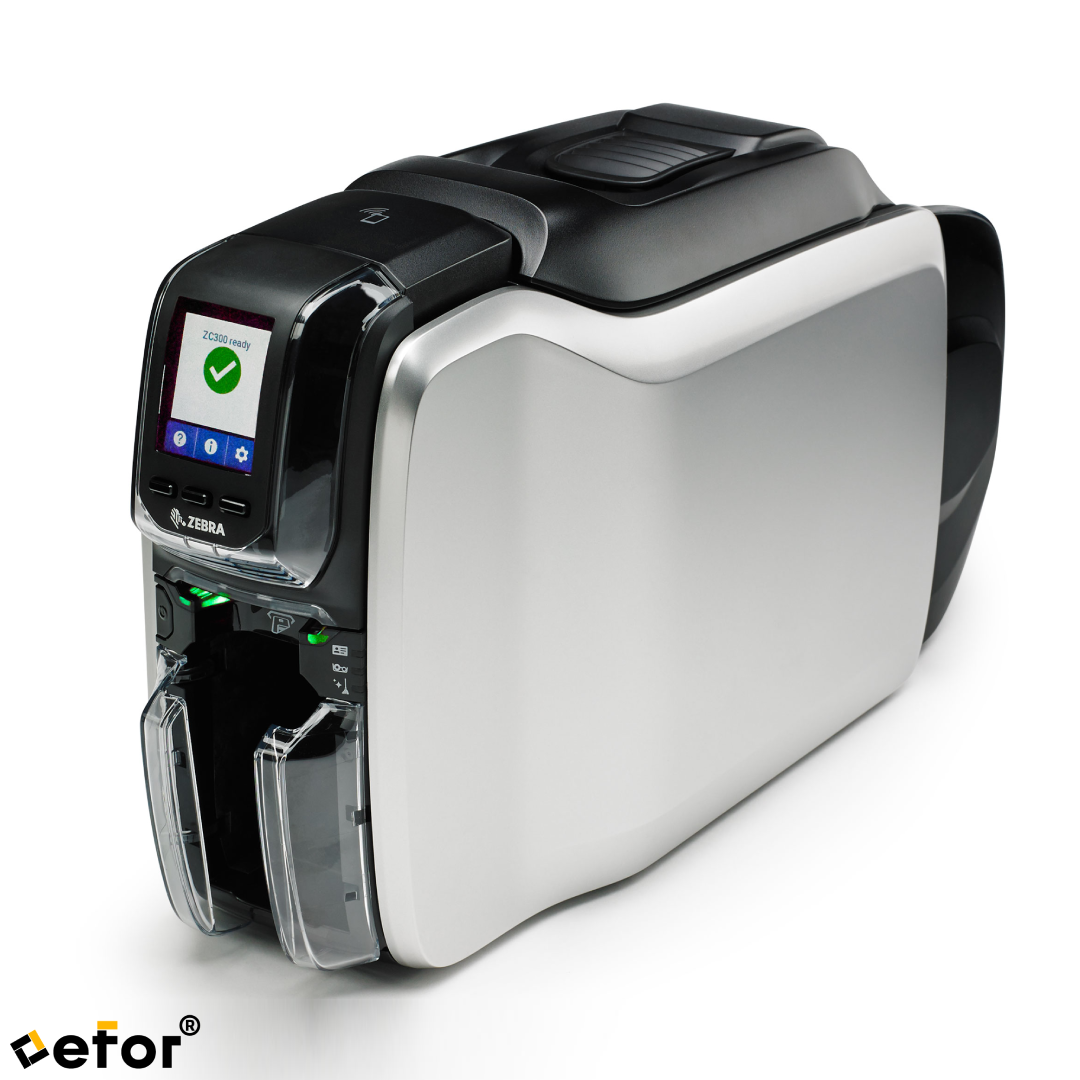 ZEBRA ZC300 ÇİFT TARAFLI KART YAZICI