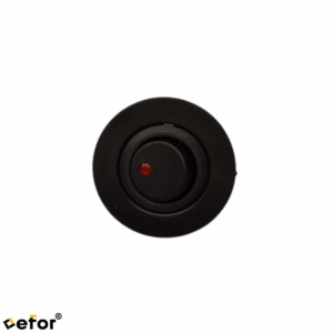 PANO TİP YUVARLAK IŞIKLI ANAHTAR ON-OFF 12VOLT KIRMIZI IC132E
