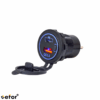 PANO TİP İKİLİ USB3.0 + TYPE-C SOKET 12-24V BUTONLU MAVİ LED