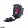MARİN TİP VOLTMETRELİ İKİLİ USB 12-24V - 5V/4.2A