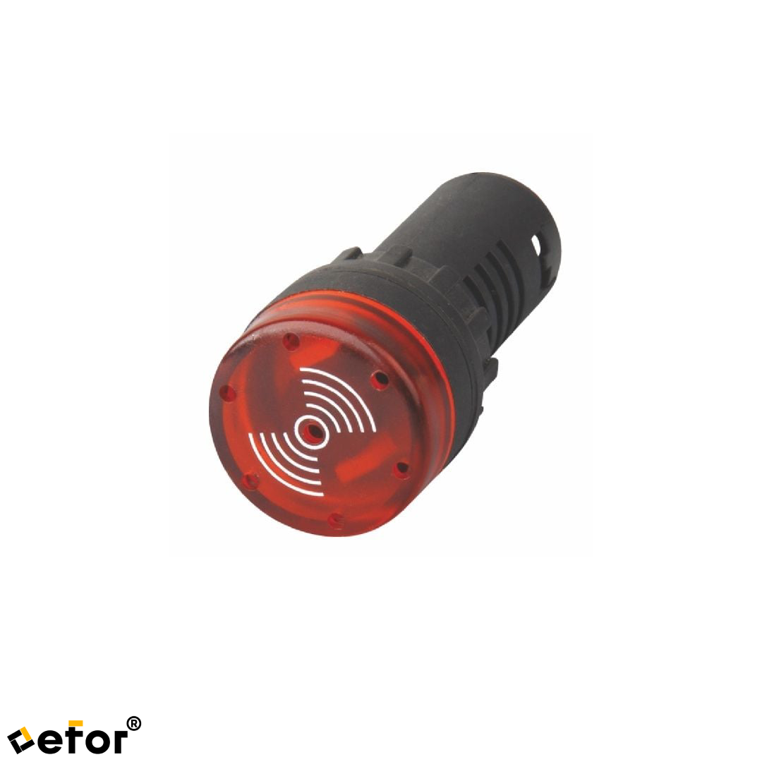 AD22-22MR 22MM LEDLİ BUZZER