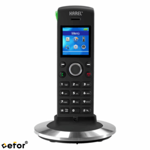 Karel DE255 IP Telsiz Telefon DECT El Ünitesi