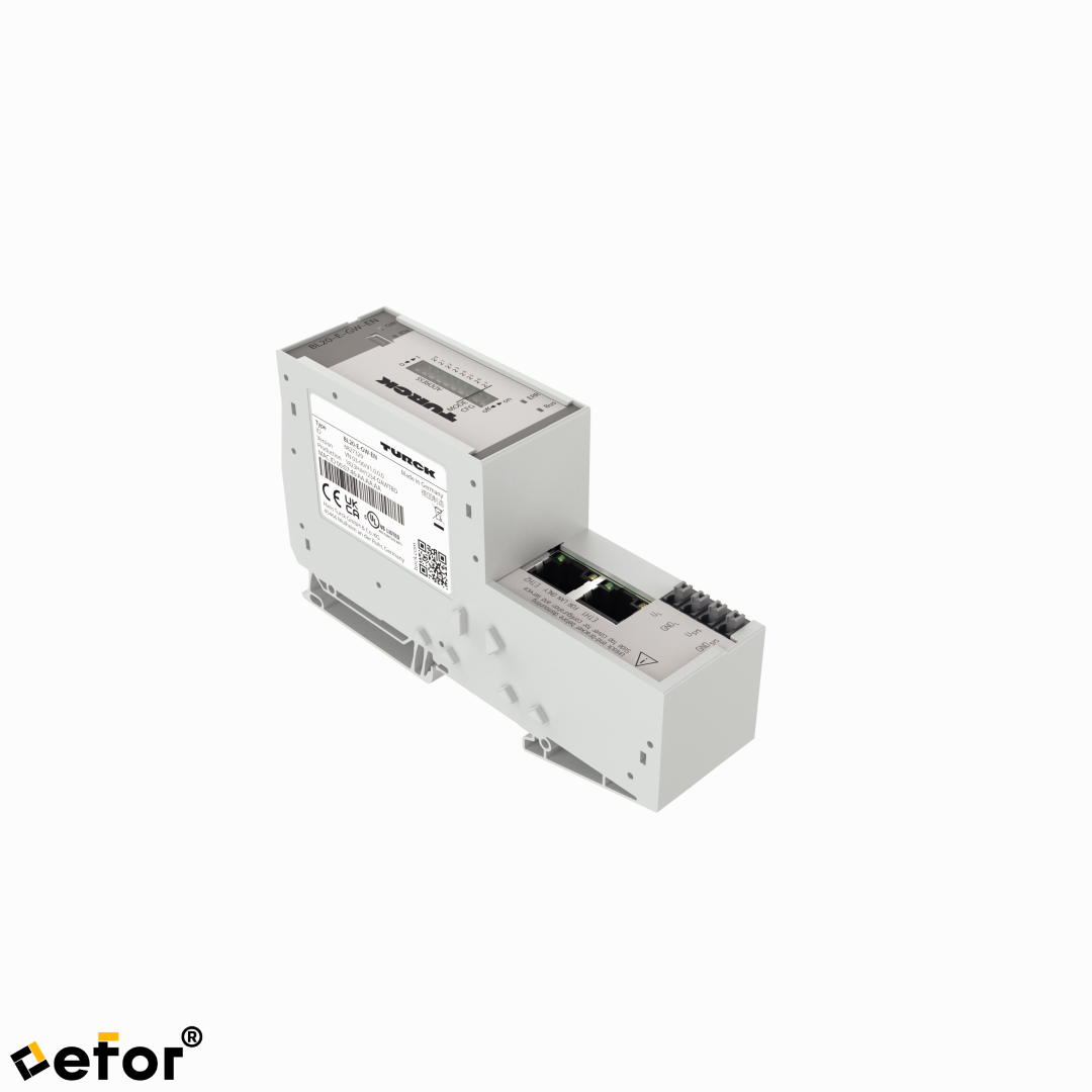 Turck 6827329 BL20-E-GW-EN Ethernet için Çok Protokollü Arayüz