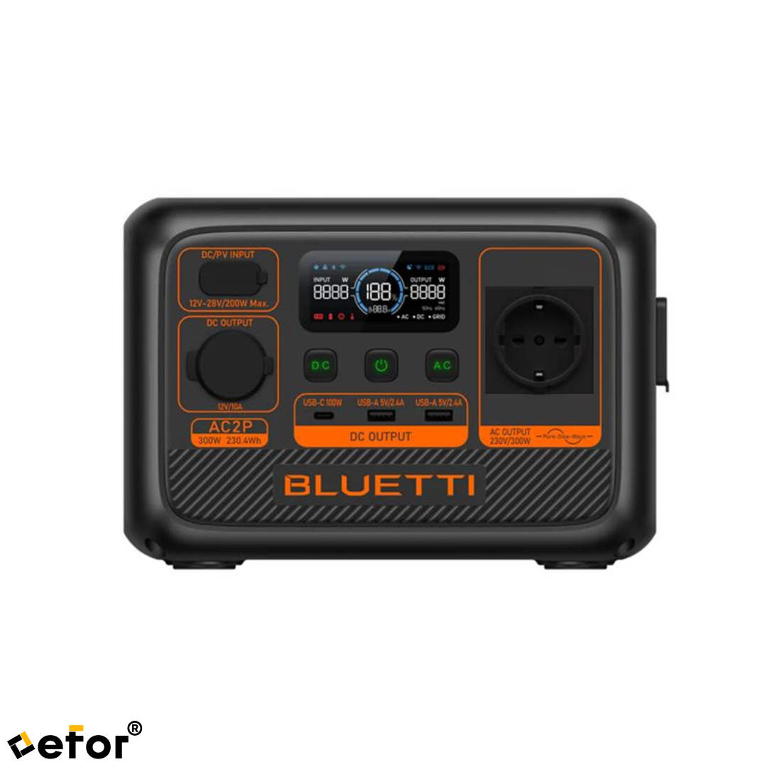 Bluetti AC2P Taşınabilir Güç Kaynakları - 300W 230WH