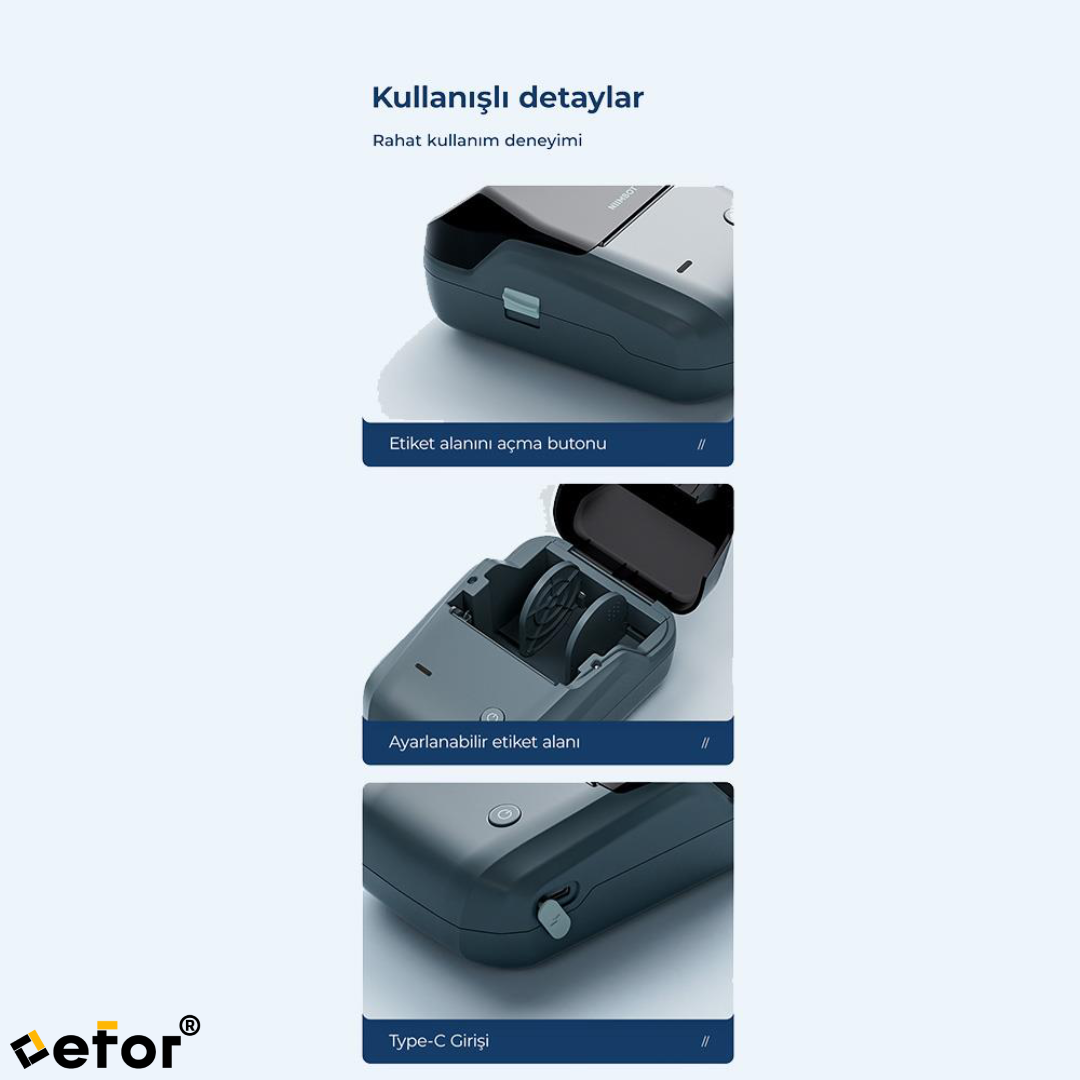 NIIMBOT-B1-Etiket-YAZICI-2