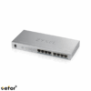 ZyXEL GS1008HP — 8 Port, Gigabit, PoE Switch, Yönetilemez, Masaüstü