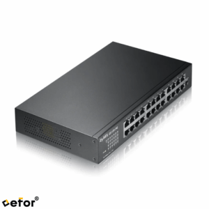 ZyXEL GS1100-24E V3 — 24 Port, Gigabit, Yönetilemez, Sessiz, Rackmount Switch
