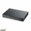 ZyXEL GS1900-24E — 24 Port, Gigabit, Yönetilebilir, Sessiz, Masaüstü Switch