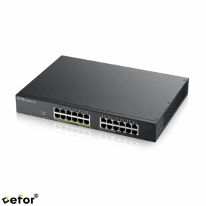 ZyXEL GS1900-24E — 24 Port, Gigabit, Yönetilebilir, Sessiz, Masaüstü Switch