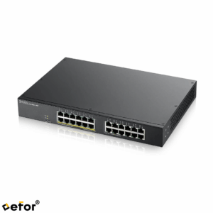 ZyXEL GS1900-24E — 24 Port, Gigabit, Yönetilebilir, Sessiz, Masaüstü Switch
