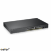 ZyXEL GS1900-24HP V2 — 24 Port, Gigabit, PoE 170W, 2 Port Gigabit SFP, Yönetilebilir, Rackmount Switch