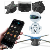 3D HOLOGRAM FAN - HOLOGRAFİK VİDEO GÖRÜNTÜ PROJEKTÖRÜ 52 CM (UZAKTAN KUMANDA - WİFİ - TELEFON APP)